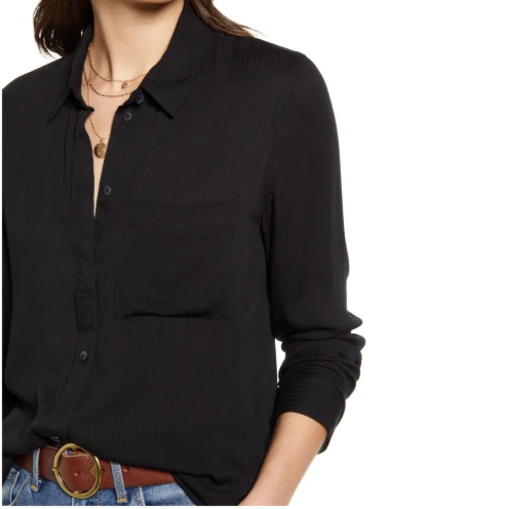 Kate Spade Silk Button Front Top - So comfy!